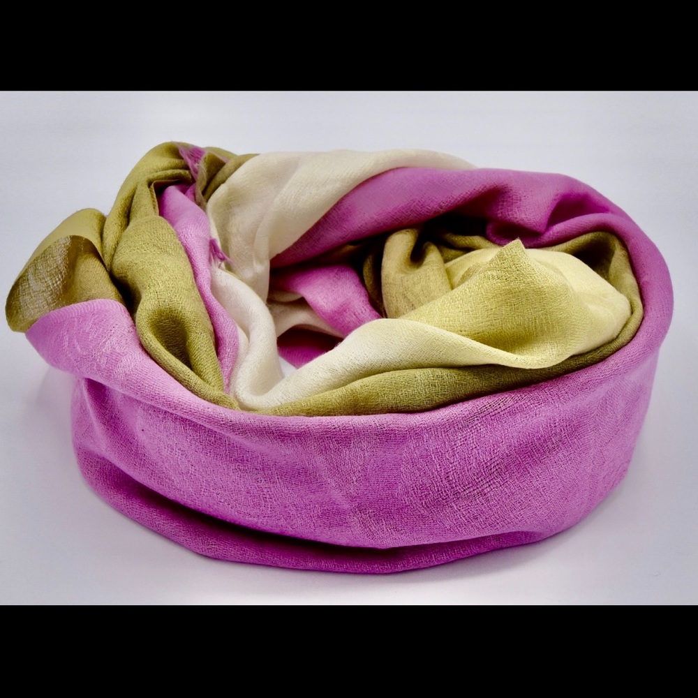 Ombré pashmina scarf